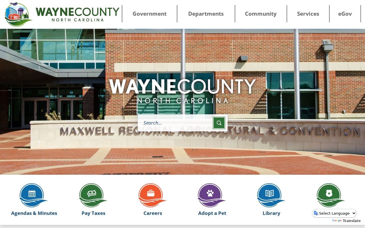 Wayne County government directory for criminal record offices