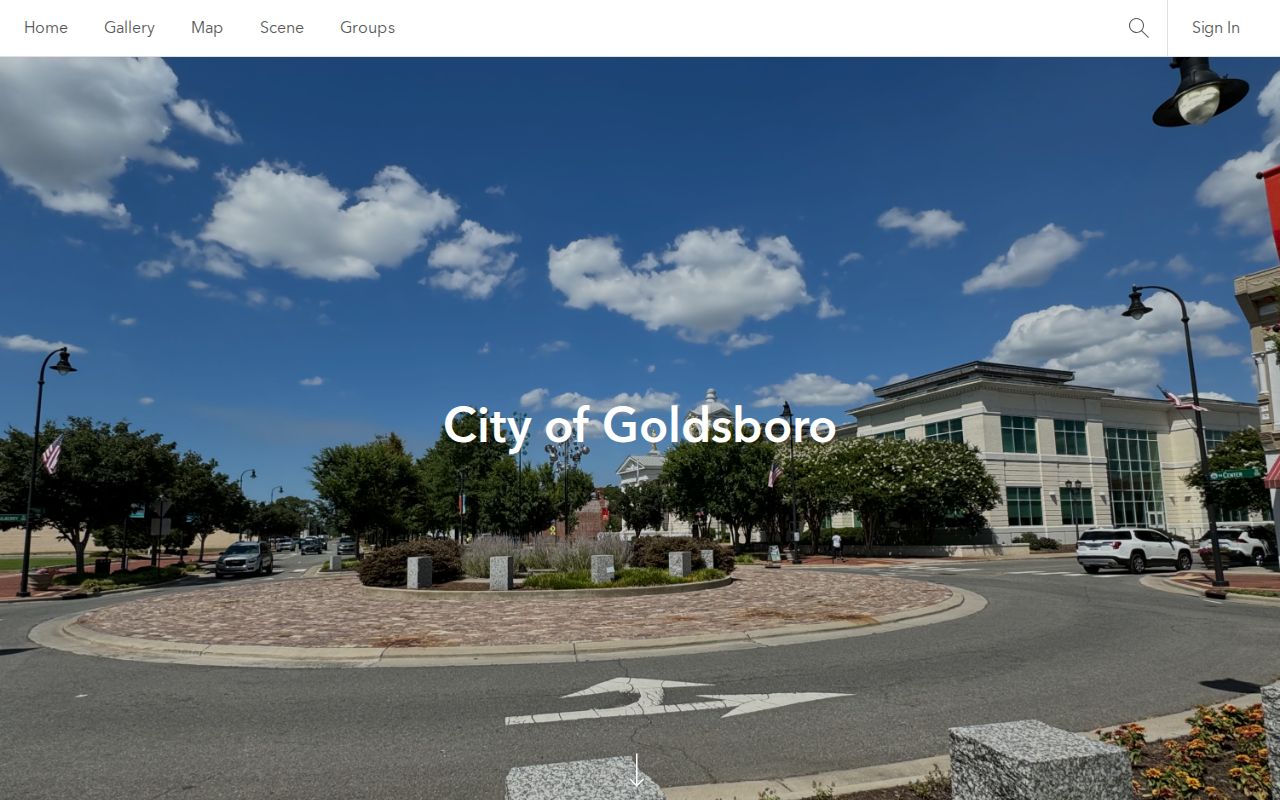 Goldsboro criminal incident map interface